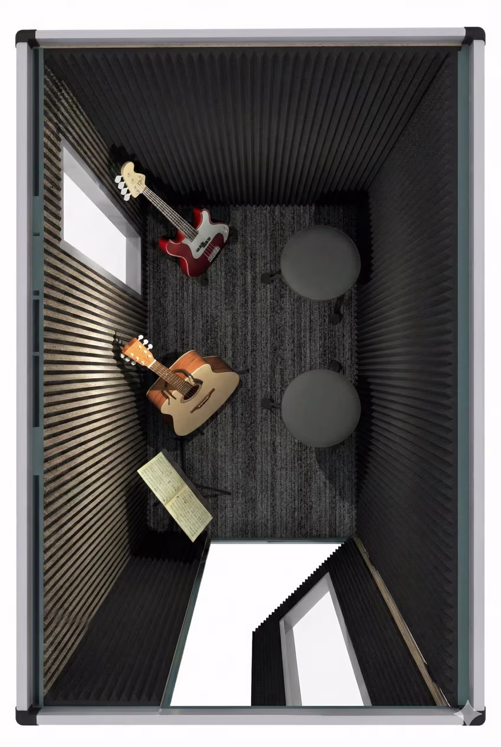 Acoustic vocal booth